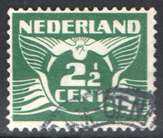 Netherlands Scott 169 Used